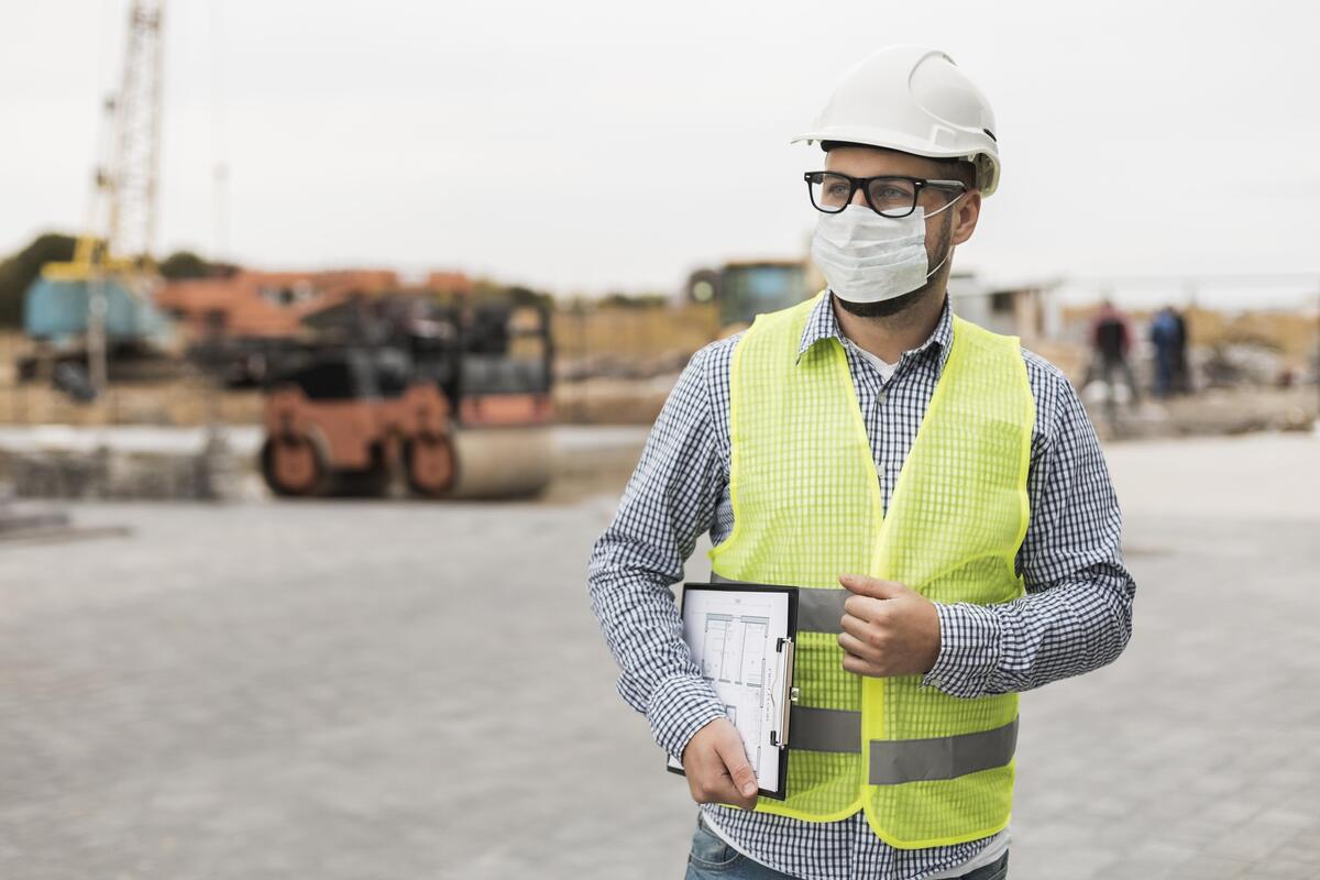 A person who is about to conduct construction site layout services.