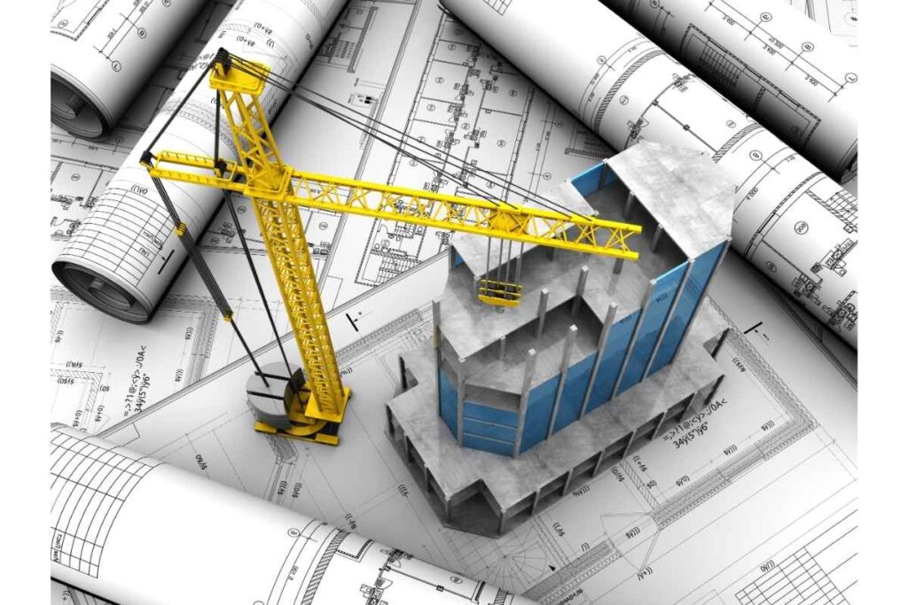 A building layout plan